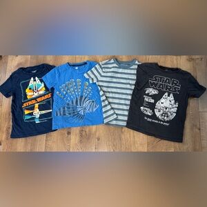 Set of T-shirts, all size 6/7